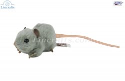 Soft Toy Grey Rat by Hansa (12cm) 5579