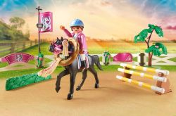 Horse Riding Tournament Jumping Playset & Accessories - 70996 - Playmobil