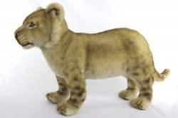 Soft Toy Lion Wildcat Cub Standing by Hansa (70cm) 7891