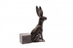 Potty Feet Large Bronze Hare