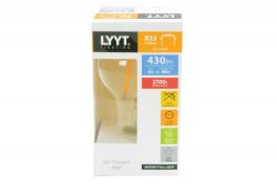 LYYT 997.970 Energy Saving Filament Style 2700K GLS B22 Lamp 4W LED - New