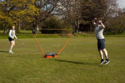 Sure Shot Quick Fit 3in1 Set ? Badminton, Tennis and Volleyball