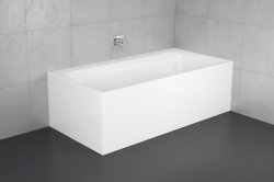 Bette Lux V Silhouette Side Bath 180 x 90cm