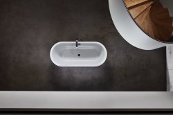 Bette Lux Oval Silhouette Bath 170 x 75cm