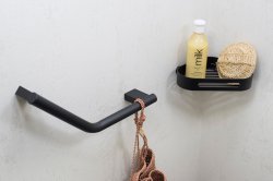 Origins Living Sonia Lux Angled Grab Bar - Black