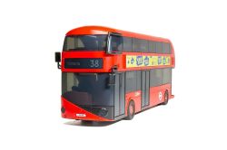 New Routemaster London bus - Model Kit - 88 Pieces Airfix Quickbuild - J6050