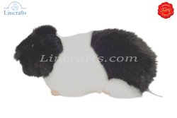 Plush Soft Toy Guinea Pig black & white by Teddy Hermann (20 cm) 92650
