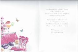 Birthday Card - Female - Handbag & Shoes
