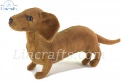 Soft Toy Dachshund Dog by Hansa (24cm) 7457