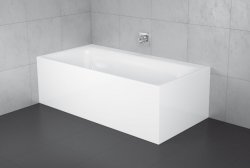 Bette Lux IV Silhouette Side Rectangular Bath 170 x 85cm