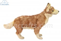 Soft Toy Coyote by Hansa (35cm) 5207
