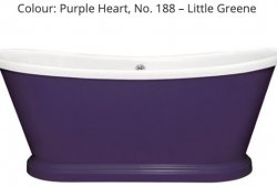 BC Designs Elmstead 1500mm Double Ended Freestanding Bath