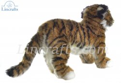 Soft Toy Tiger Wildcat Standing by Hansa (40cm) 7074