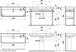 Laufen Pro S 1200mm Basin