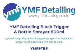 YMF Detailing Heavy Duty Trigger & Bottle Sprayer 600ml