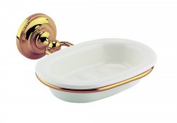 BC Designs Victrion Ceramic Soap Dish Holder