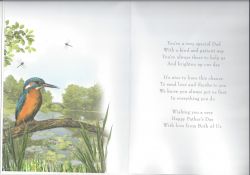 Father's Day Card - Dad From Both of Us - Kingfisher - Regal
