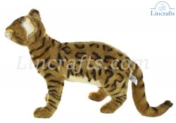 Soft Toy Bengal Cat by Hansa (45cm) 6354