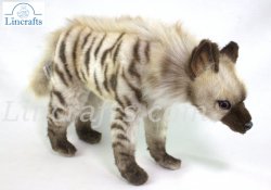 Soft Toy Striped Hyena by Hansa (33cm) 6210