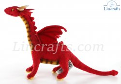 Soft Toy Red Dragon by Hansa (32cm) 6064