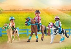 Mobile Horse Riding School Horsebox Playset Toy - 71493 - Playmobil