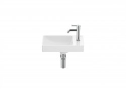 Roca Ona 450mm Compact Wall Hung Right Hand Basin
