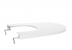 Roca Ona Standard Close Gloss White Supralit antibacterial Bidet Cover
