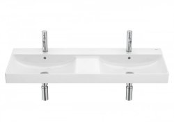 Roca Ona Unik 1200mm Double Basin & Light Oak Unit (4 Drawers)