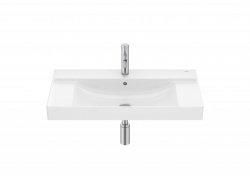 Roca Ona Unik 800mm Basin & Dark Elm Unit (1 Drawer)