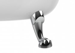 Roca Carmen White 1600 x 800mm Freestanding Cast Iron Bath