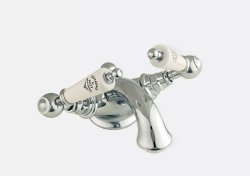 Silverdale Berkeley Monobloc Basin Mixer with Pop-Up Waste - Chrome