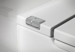 Roca Meridian-N In Tank - Wall-hung toilet for solid walls