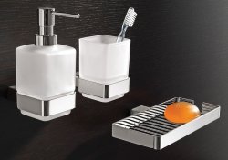 Origins Living Lounge Soap Dispenser - Chrome