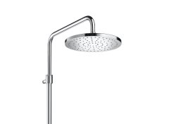 Roca Even-T Thermostatic Shower Column with Round Head - Chrome