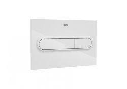 Roca PL1 White Dual Flush Plate