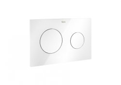 Roca PL10 White Dual Flush Plate