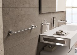 Origins Living 330mm Tecno Project Towel Rail - Chrome