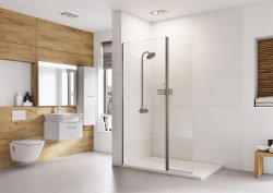 Roman Haven Select 200mm Pivot Deflector Panel (10mm) - Gunmetal