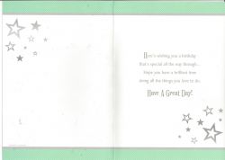 Birthday Card - Nephew - Skateboard - Green