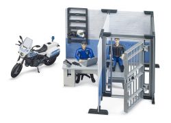 Police Station & Motorbike - Bworld - Bruder 62732 Scale 1:16 - New Release