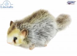 Soft Toy Japanese Dormouse by Hansa (16cm.L) 8138