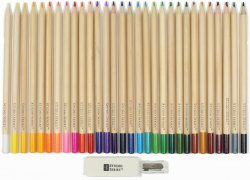 30 Piece Colouring Pencil Set