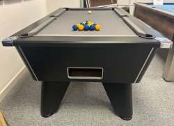 Sterling Slate Bed Pool Table in Black - 6ft or 7ft Sizes