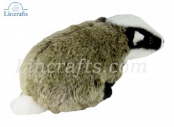 Soft Toy Badger by Living Nature (30cm) AN58