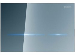 Geberit Sigma 80 Smoked Glass Reflective Touchless Flush Plate For Sigma Cistern 12cm