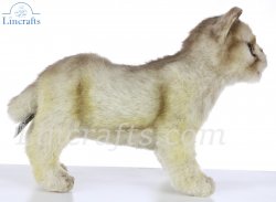 Soft Toy Wolf Cub Standing by Hansa (23cm.L) 6727