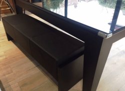 Pool Table Benches with Leatherette Padding