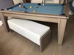 Pool Table Benches with Leatherette Padding