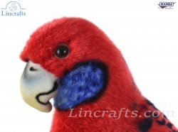 Soft Toy Bird, Crimson Rosella by Hansa (30cm) 8222