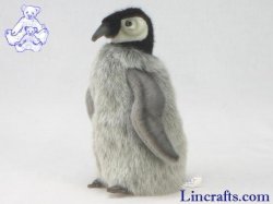 Soft Toy Bird, Emperor Penguin by Hansa (24cm) 4668